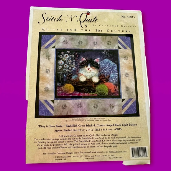 Brand NWOT Stitch ‘N Quilt BY Dandamar Designs - Picture 2 of 5